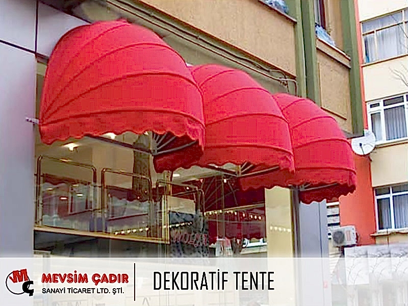 Dekoratif Tente