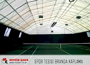 Spor Tesisi Branda Kaplama