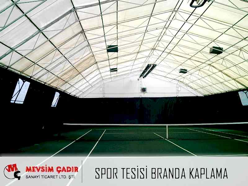 Spor Tesisi Branda Kaplama