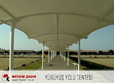 Yürüyüş Yolu Tentesi